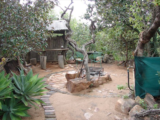 The bush chalet lapa