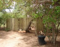 The boma from the outside